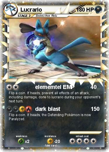 Pokemon Lucrario