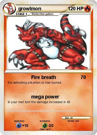 Pokemon growlmon