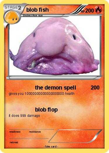 Pokemon blob fish