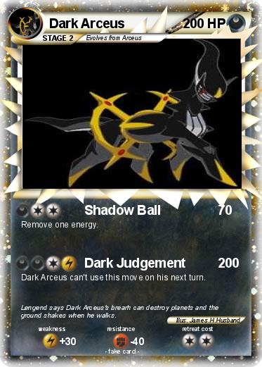 Pokemon Dark Arceus