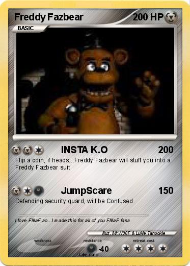 Pokemon Freddy Fazbear