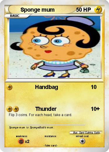 Pokemon Sponge mum