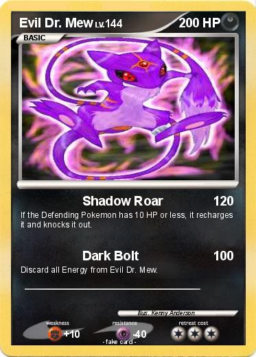 Pokemon Evil Dr. Mew
