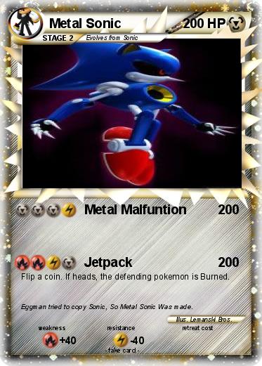 Pokemon Metal Sonic