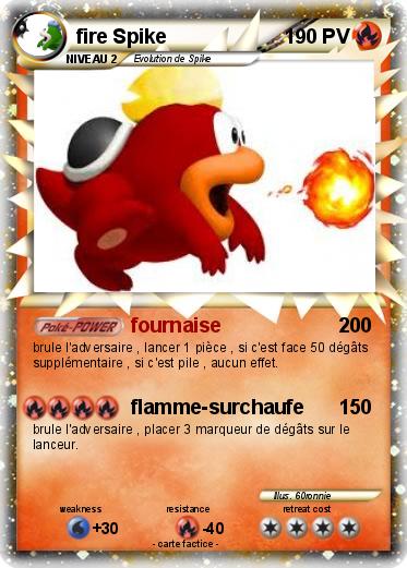 Pokemon fire Spike