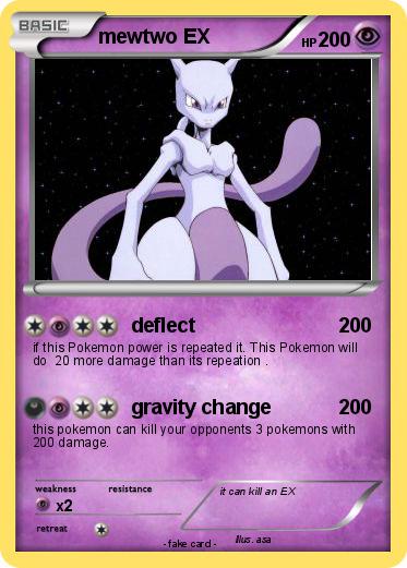 Pokemon mewtwo EX