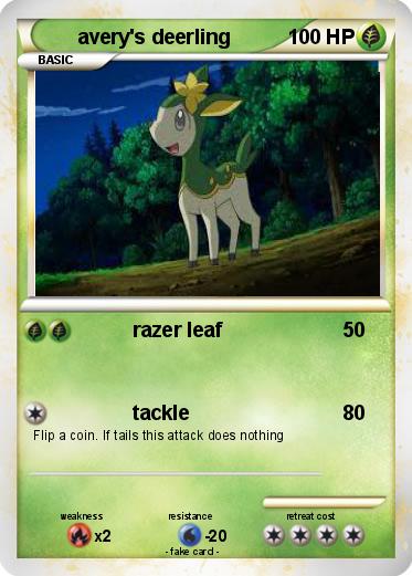 Pokemon avery's deerling