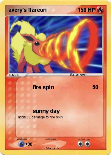 Pokemon avery's flareon