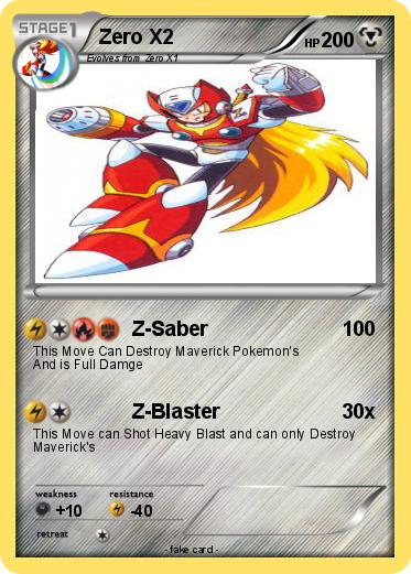 Pokémon Zero X2 - Z-Saber - My Pokemon Card