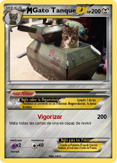 Pokemon Gato Tanque