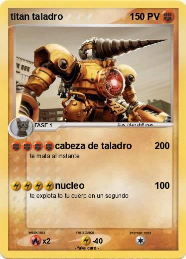 Pokemon titan taladro