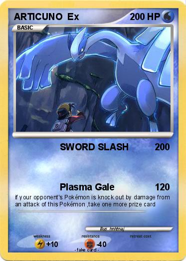 Pokemon ARTICUNO  Ex