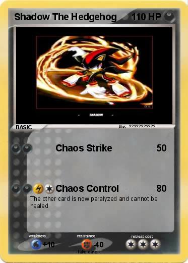 Pokemon Shadow The Hedgehog