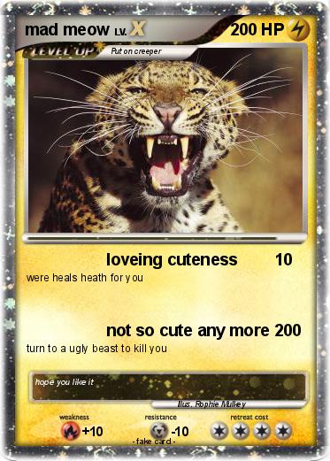 Pokemon mad meow