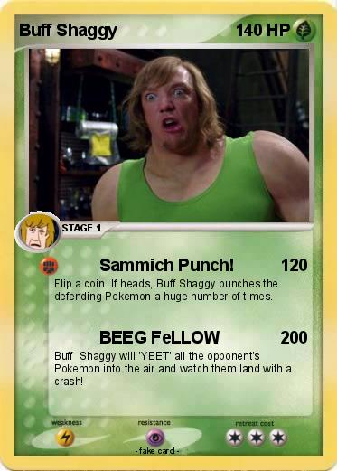 Pokemon Buff Shaggy