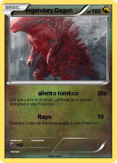 Pokemon legendary Dagon