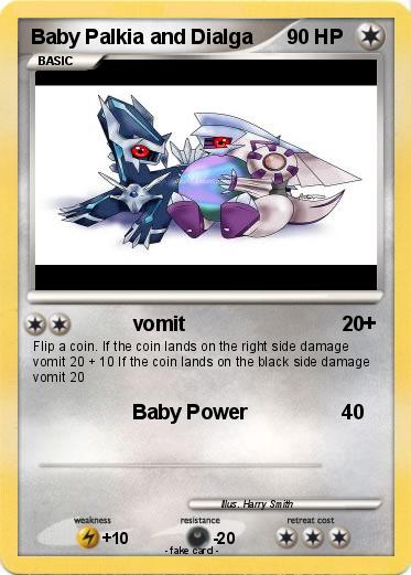 Pokemon Baby Palkia and Dialga