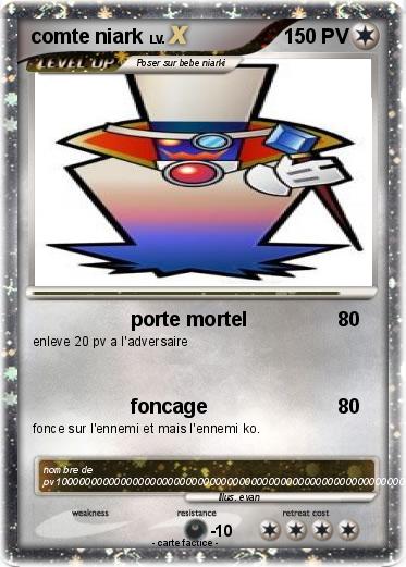 Pokemon comte niark