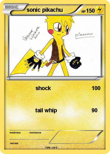 Pokemon sonic pikachu