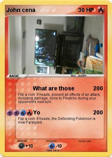 Pokemon John cena