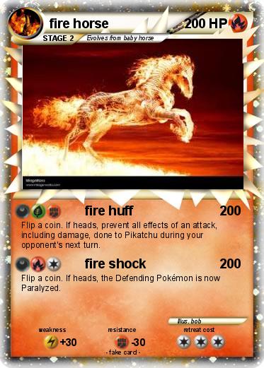 Pokemon fire horse