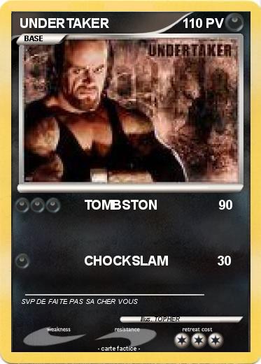 Pokemon UNDERTAKER