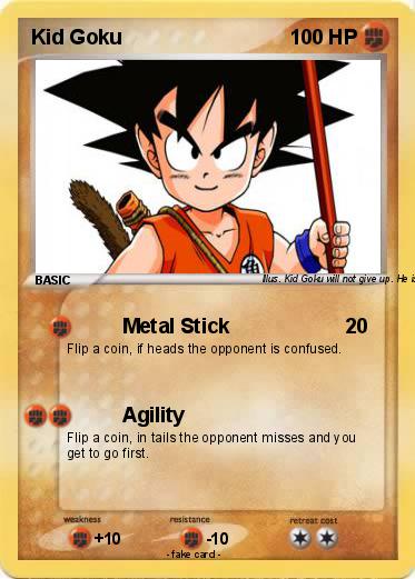 Pokemon Kid Goku
