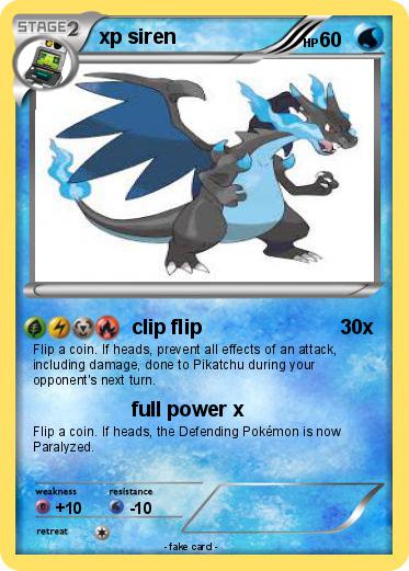 Pokemon xp siren