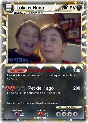 Pokemon Luka et Hugo