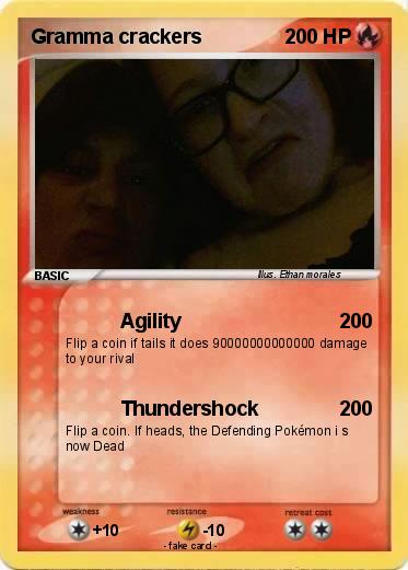 Pokemon Gramma crackers