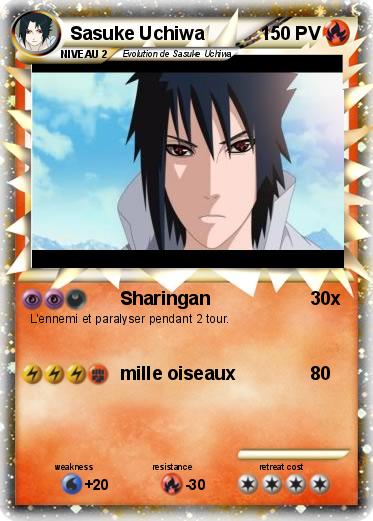 Pokemon Sasuke Uchiwa