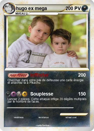 Pokemon hugo ex mega