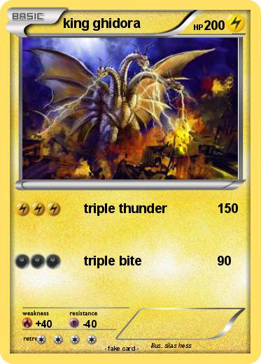 Pokemon king ghidora