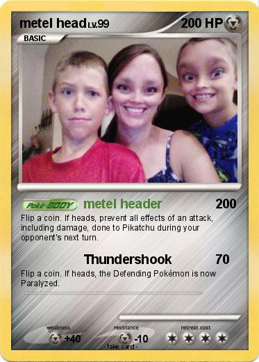 Pokemon metel head