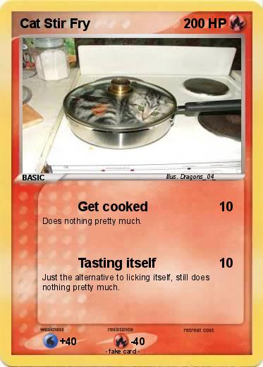Pokemon Cat Stir Fry