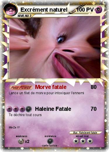 Pokemon Excrément naturel