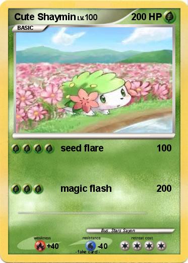 Pokemon Cute Shaymin
