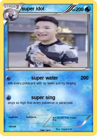 Pokemon super idol