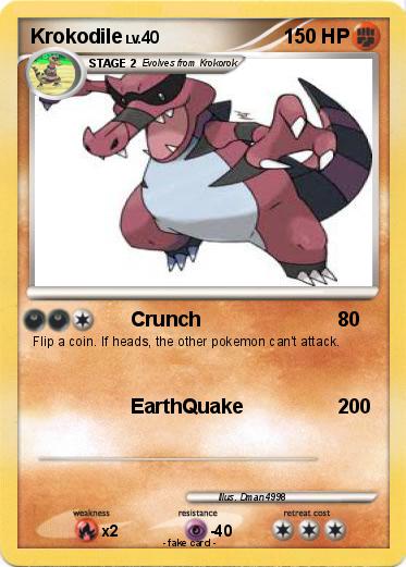 Pokemon Krokodile
