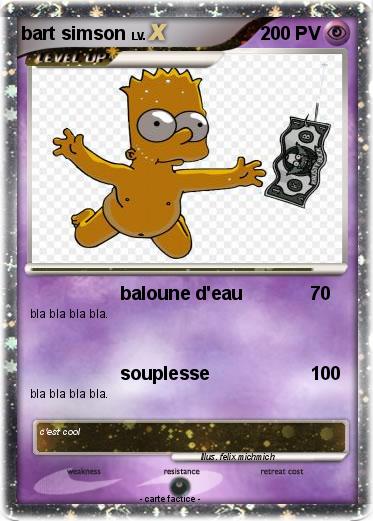 Pokemon bart simson