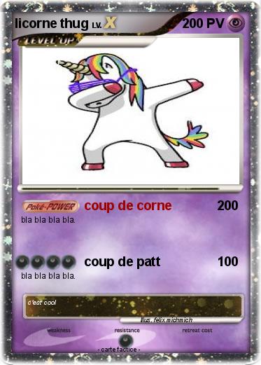 Pokemon licorne thug