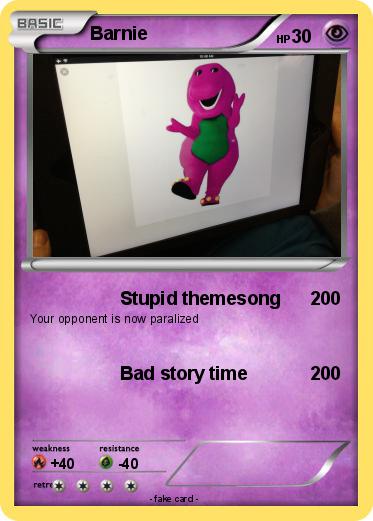 Pokemon Barnie