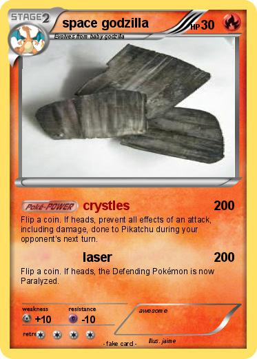 Pokemon space godzilla