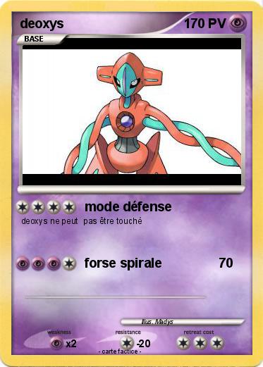 Pokemon deoxys