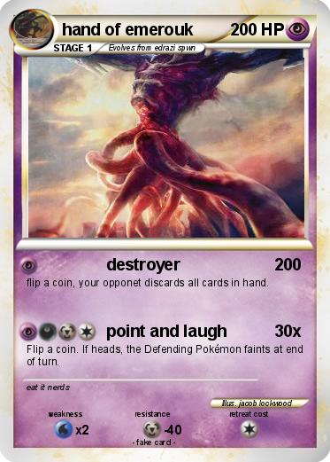 Pokemon hand of emerouk