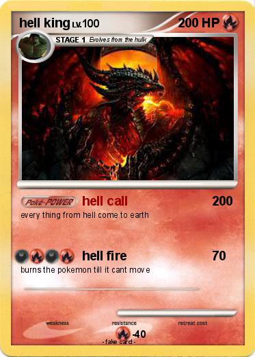 Pokemon hell king