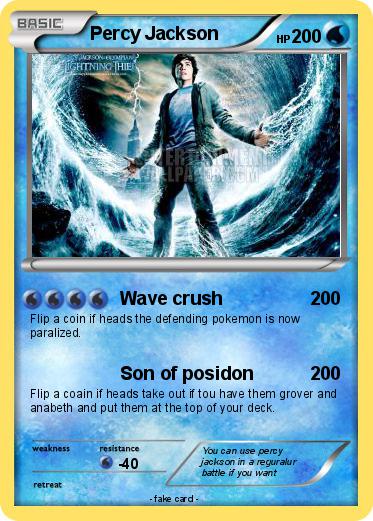 Pokemon Percy Jackson