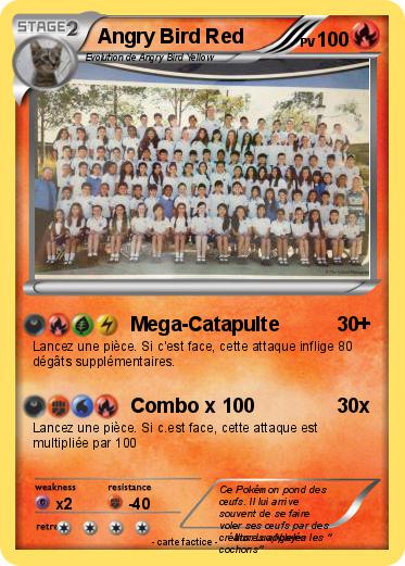 Pokemon Angry Bird Red