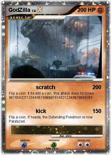 Pokemon GodZilla