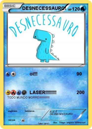 Pokemon DESNECESSAURO!